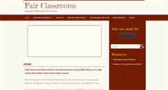 Desktop Screenshot of fairclassrooms.com